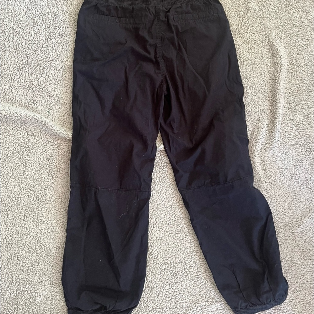 Zara Black Elastic Waist Pants